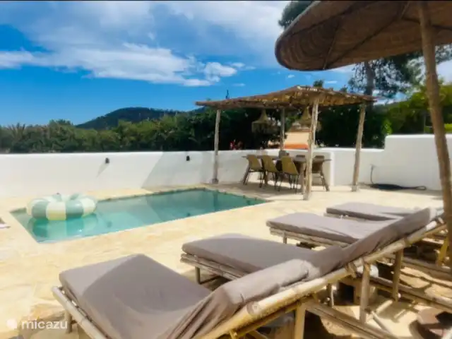 Sueño. Casa Ana María en España, Ibiza, Cala Vadella - bungaló Piscina 5x3