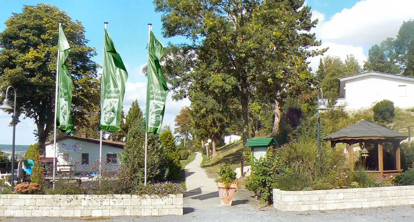 Zugang zum FerienparkEingang Ferienpark