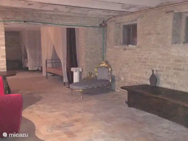 Villa San Vitale Grandissimo | Italie, Marche, San Vito sul Cesano - villa Photo d'ensemble de la partie avant de la Cantina