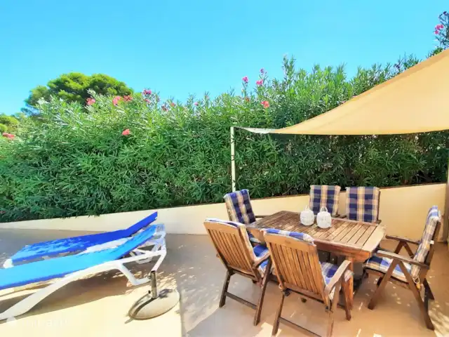 Villa Nova à Moraira  | Espagne, Costa Blanca, Moraira - villa Sièges couverts au bord de la piscine