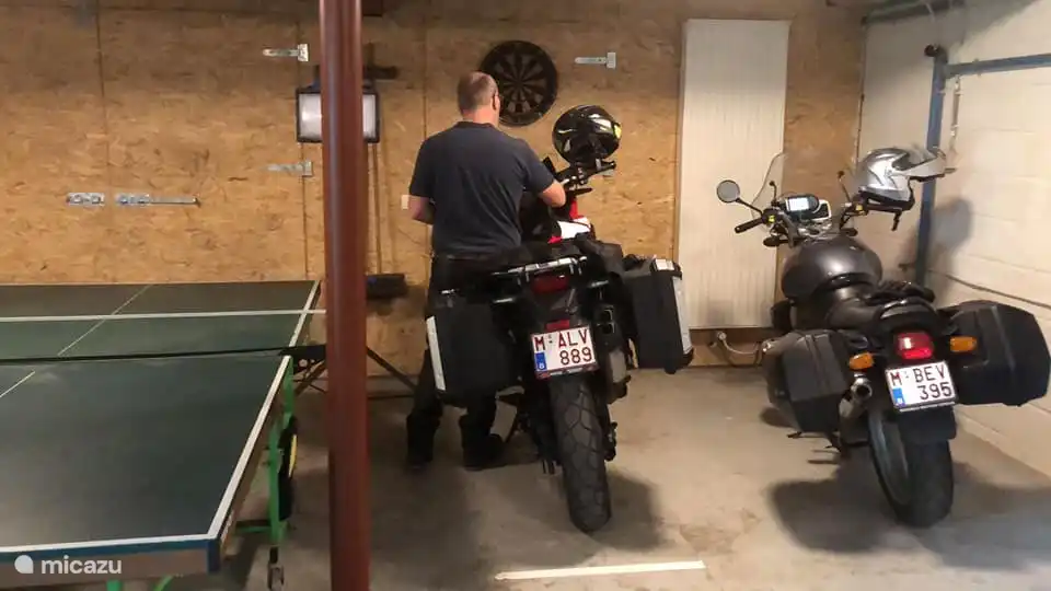 Ein Teil der Garage.