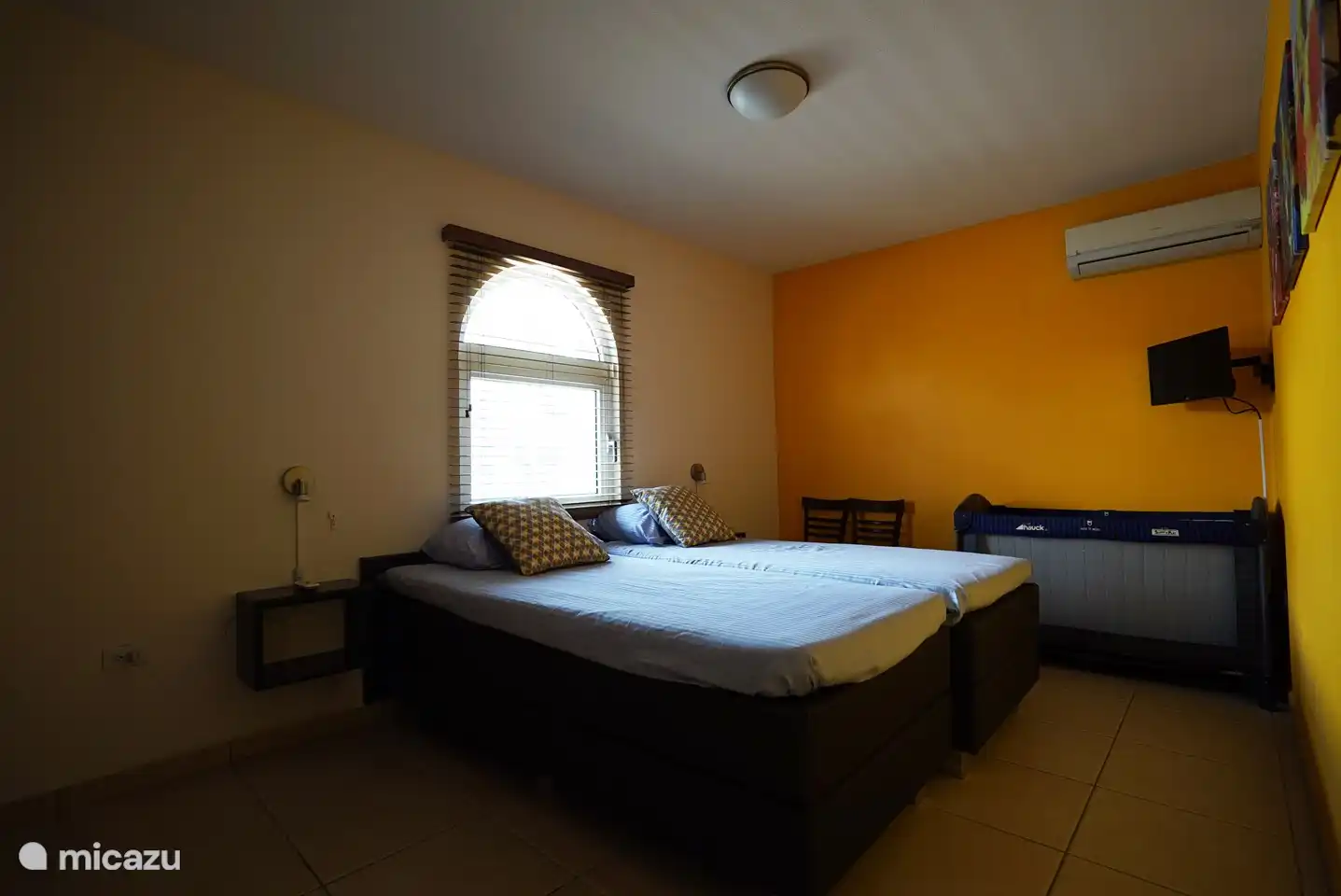 4. geräumiges Schlafzimmer mit Einbauschrank