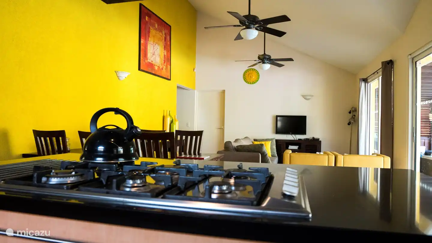 geräumiges Wohnzimmer