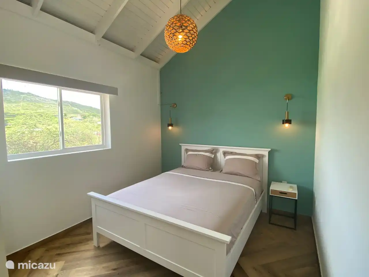 Bedroom with air conditioning