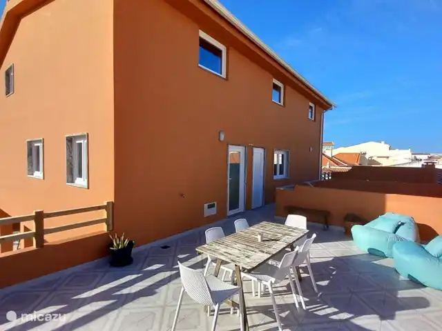 Appartement Papoa | Portugal, Costa de Prata, Peniche - appartement Maison d'hôtes en façade arrière Beach Break.
