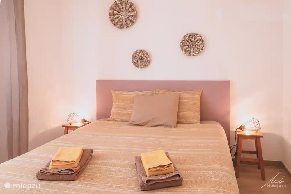 Slaapkamer appartement Baleal.