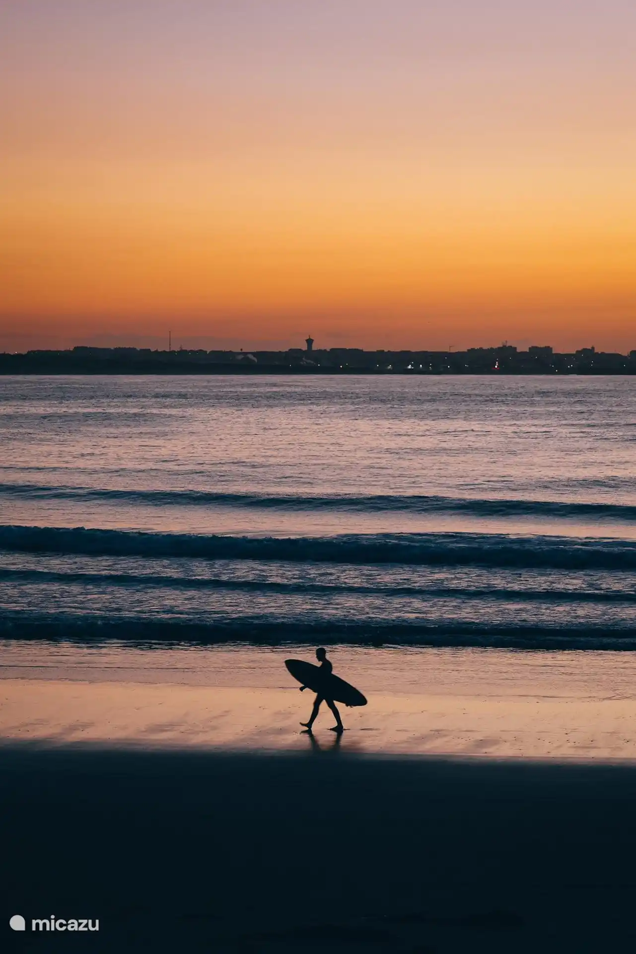 Sfeerbeeld strand Peniche.