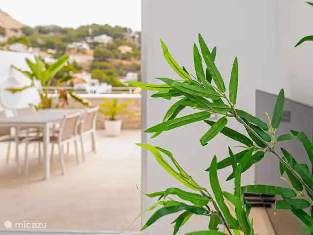 Location de Vacances Espagne, Costa Blanca, Altea Hills, appartement - Casa Dorada salon et terrasse