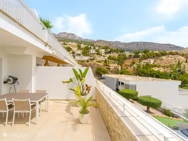 Location de Vacances Espagne, Costa Blanca, Altea Hills, appartement - Casa Dorada terrasse