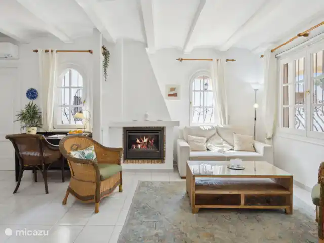 Nuestra Casa huren in Spanje, Costa Blanca, Dénia - bungalow Heerlijk zitten, bij de haard.