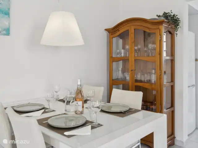 Nuestra Casa huren in Spanje, Costa Blanca, Dénia - bungalow De knusse eethoek.