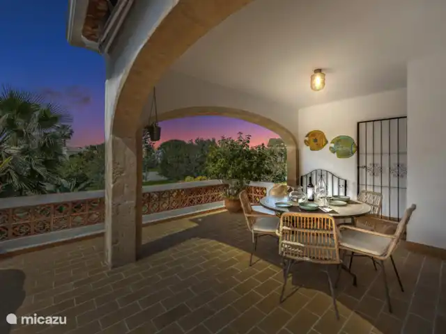 Nuestra Casa huren in Spanje, Costa Blanca, Dénia - bungalow In de avond blijft het genieten!