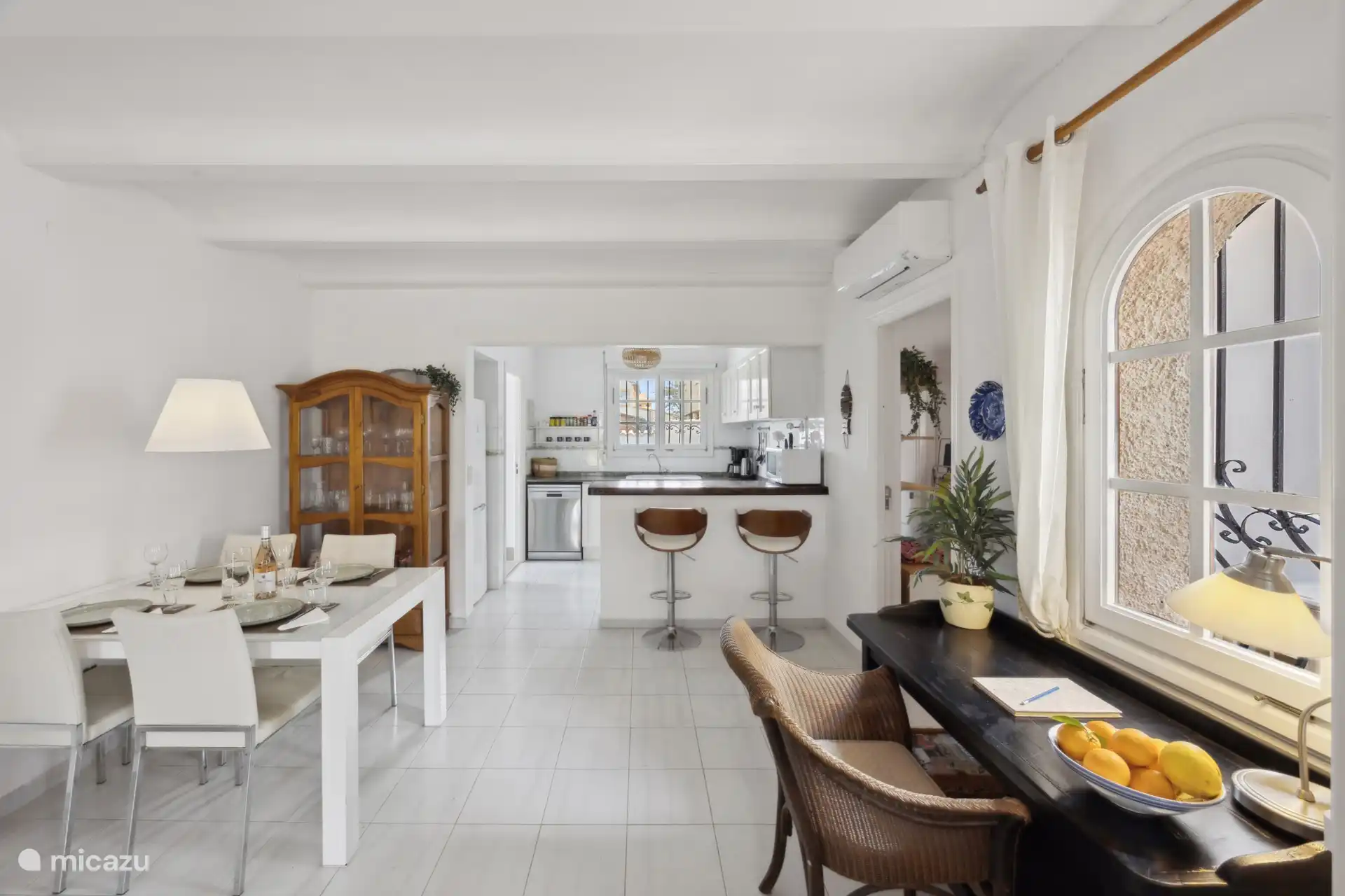 Blick aus dem Wohnzimmer