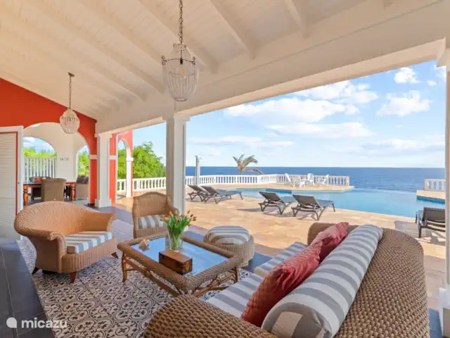 Alojamiento de lujo, Curazao, Bandabou (oeste), Coral Estate, Rif St.Marie, villa Sunset House