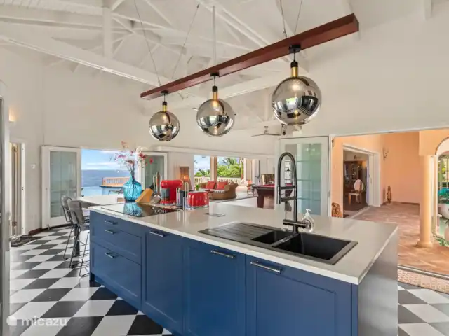 Alojamiento de lujo, Curazao, Bandabou (oeste), Coral Estate, Rif St.Marie, villa Sunset House