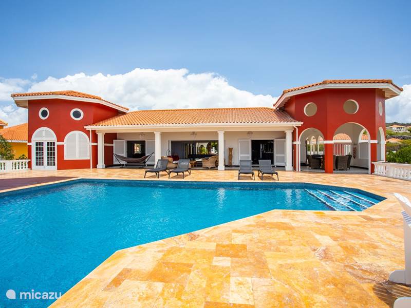 Holiday home in Curaçao, Banda Abou (West), Coral Estate, Rif St.Marie Villa Sunset House