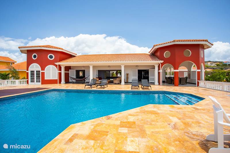 Ferienwohnung Curaçao, Banda Abou (West), Coral-Estate Rif St.marie Villa Haus zum Sonnenuntergang