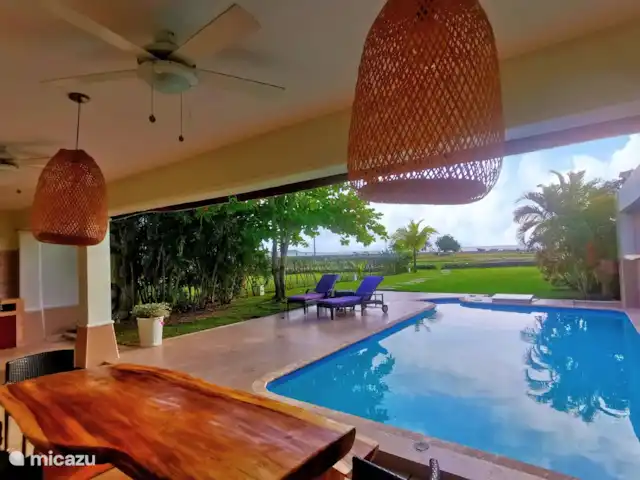Villa sur la plage Sol y Mar, Carthagène COL | Colombie, Bolivar, Cartagena de Indias - villa Vue sur jardin, piscine jusqu'à la mer