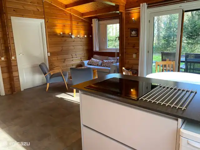 Eekhoorn, heerlijke Finse bungalow huren in Nederland, Gelderland, Hengelo - vakantiehuis open keuken