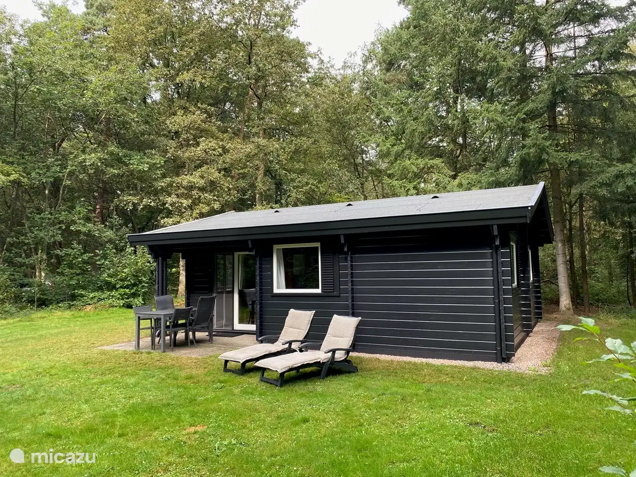 Schönes Gartenset und 2 Liegestühle