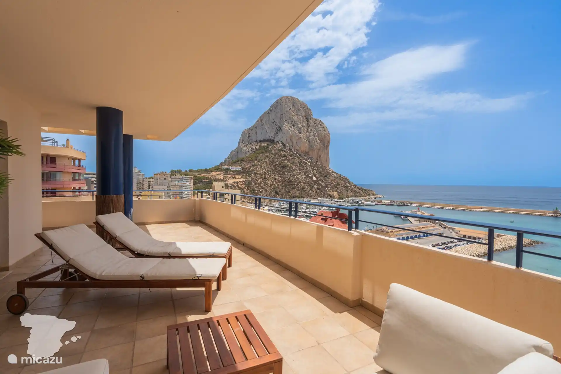 Maroen in Spanien, Costa Blanca, Calpe - appartement