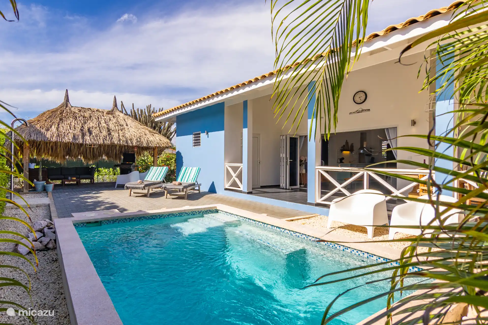 Senderismo, Curazao, Bandabou (oeste), Fontein, villa Casa Colori Curazao