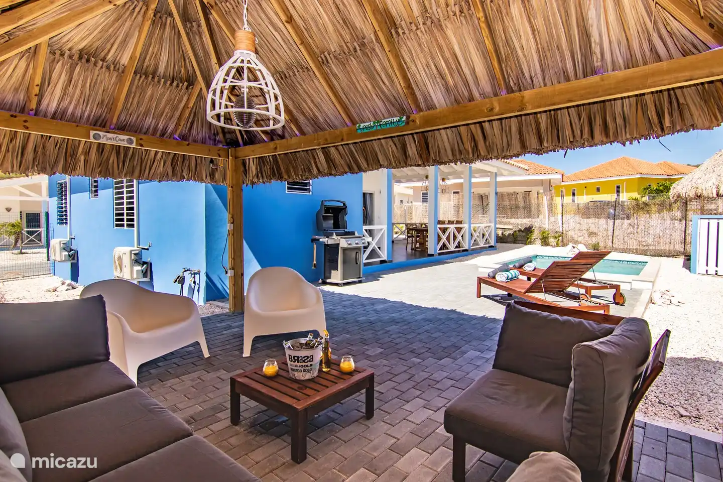 Acogedora palapa grande de 5x3mtr