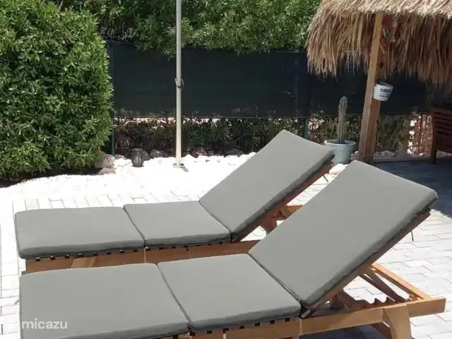 Casa Colori Curaçao | Curaçao, Banda Abou (ouest), Fontein - villa Détendez-vous sur les transats