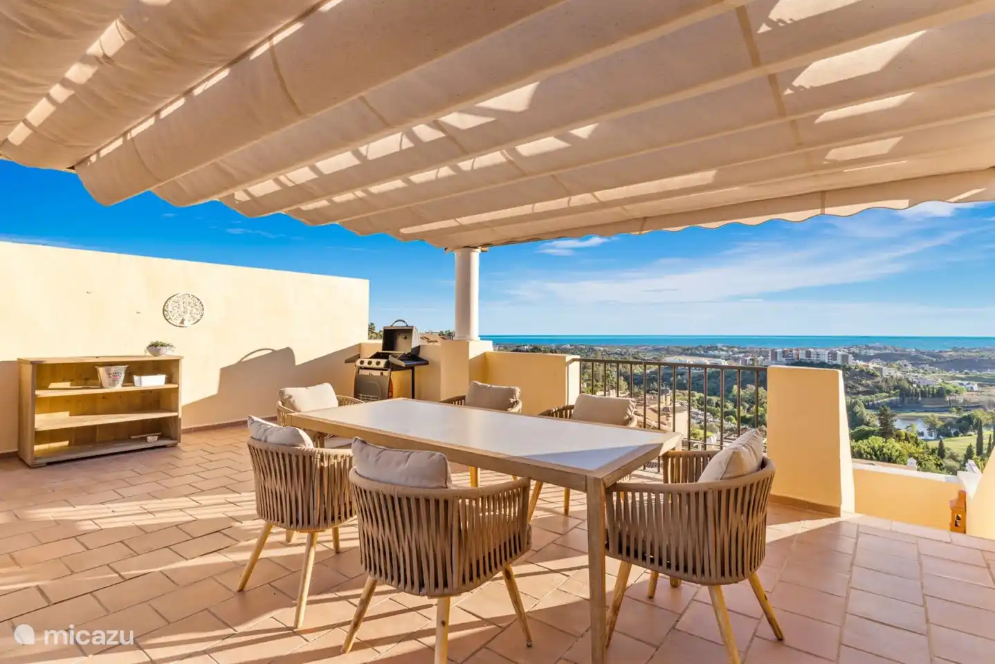 penthouse, San Pedro de Alcántara, Costa del Sol, Spanien - Los Arqueros-Penthouse-Meerblick