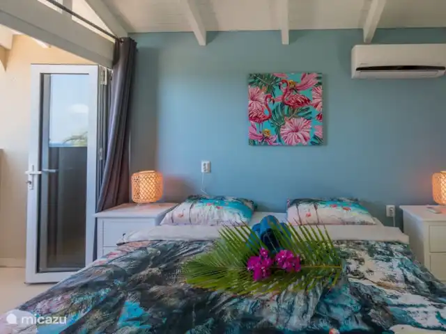 Way2Cool appartement Ocean Resort | Curaçao, Banda Ariba (est), Mambo Beach - penthouse Troisième chambre avec balcon