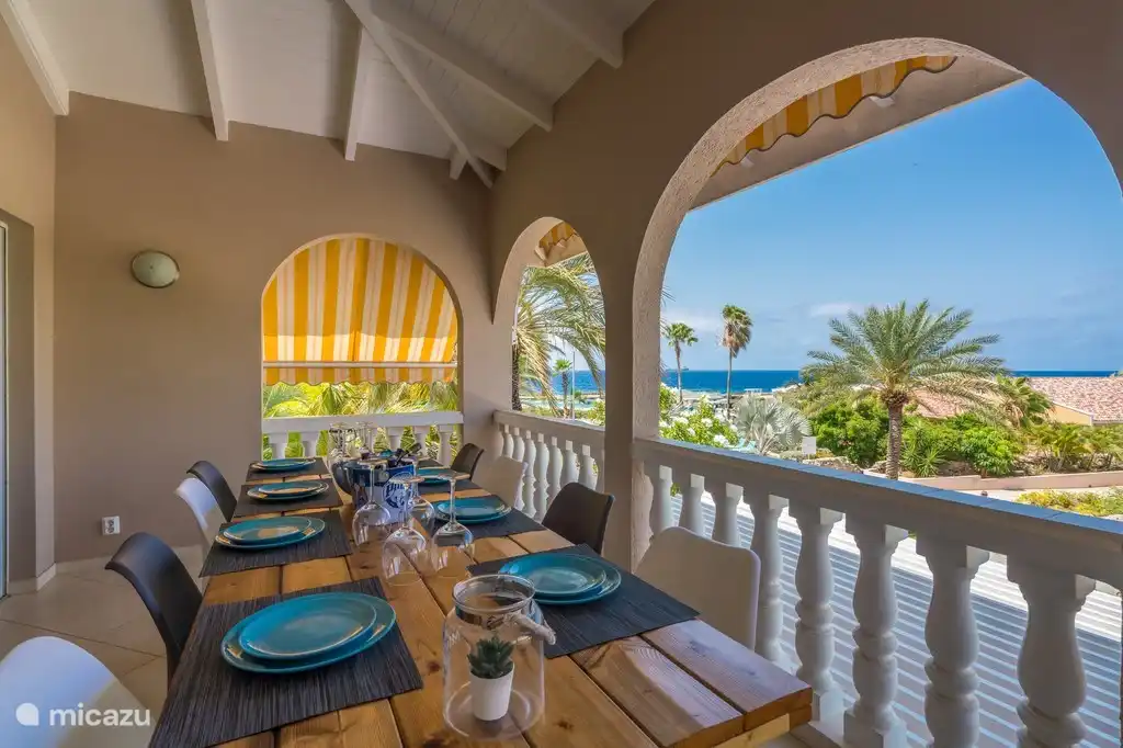 Véranda avec vue mer