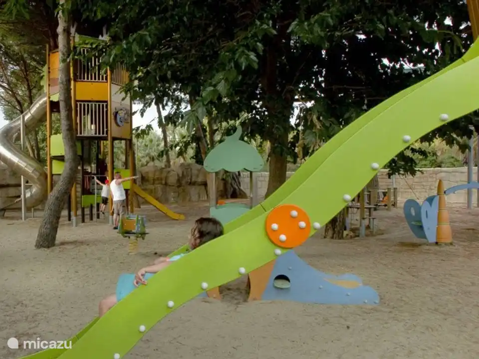 Spielplatz auf dem Campingplatz