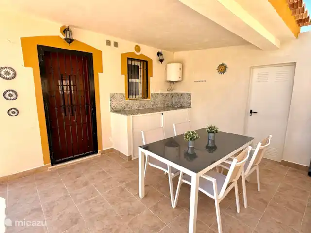 Casa del Sol avec piscine privée | Espagne, Costa Cálida, Mazarrón - villa Casa del Sol - terrasse avec table à manger