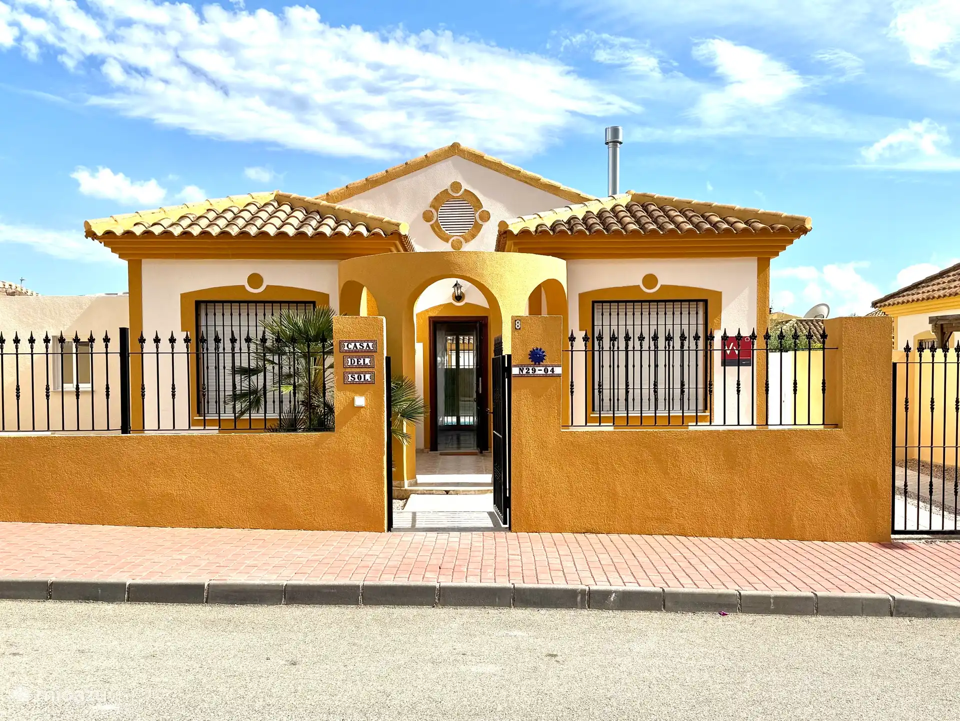 Wandern, Spanien, Costa Cálida, Mazarrón, villa Casa del Sol mit privatem Pool