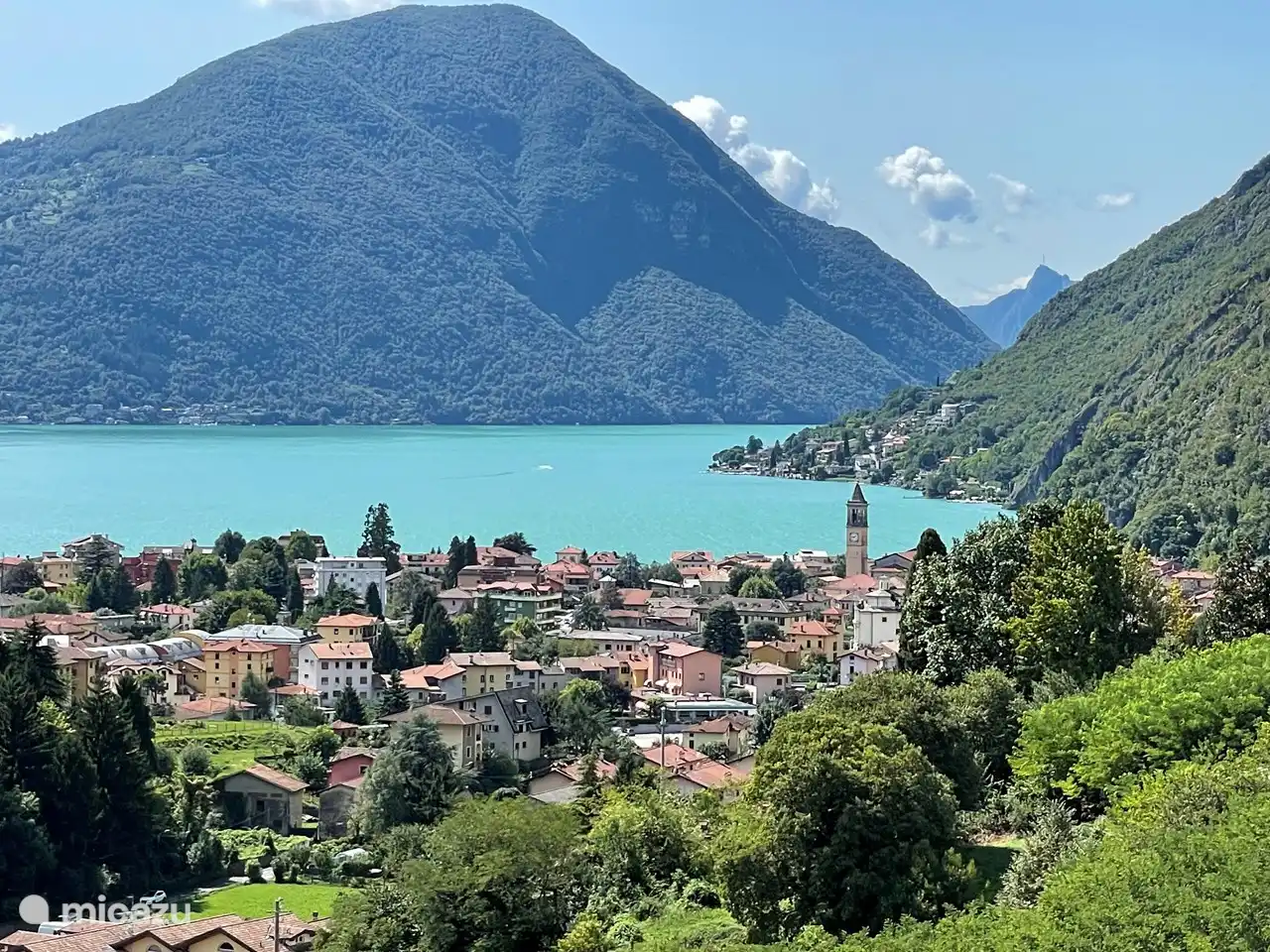 Mit Blick auf Porlezza