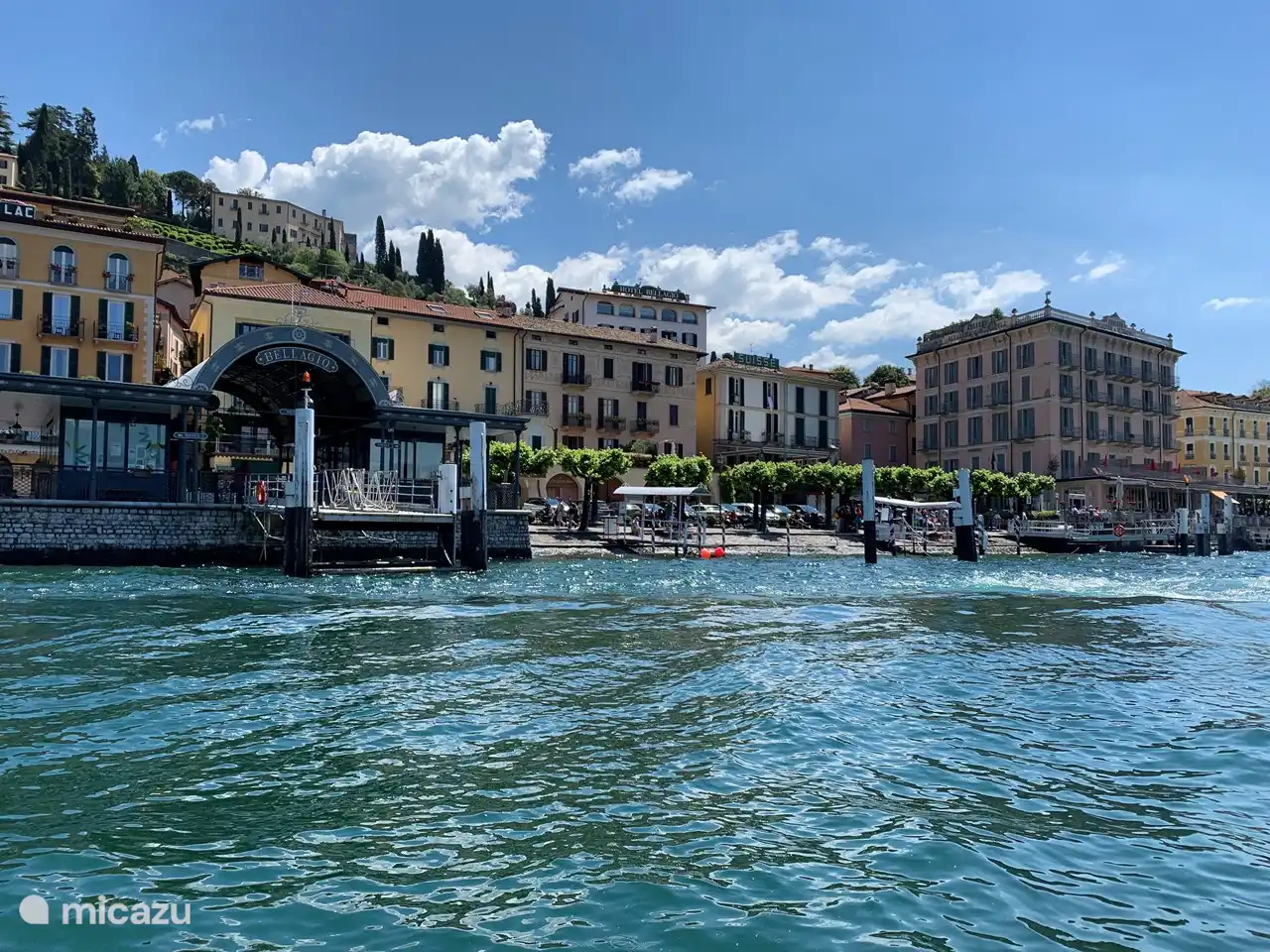 Tagesausflug mit der Fähre nach Bellagio oder selbst ein Boot mieten!