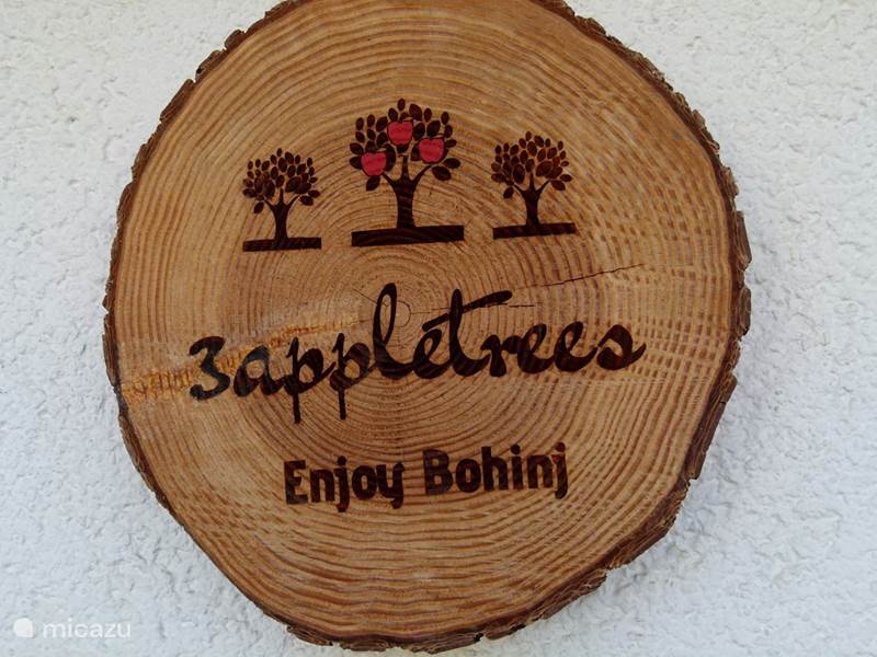 Ferienwohnung Slowenien, Julischen Alpen, Bohinj Reihenhaus 3Apfelbäume