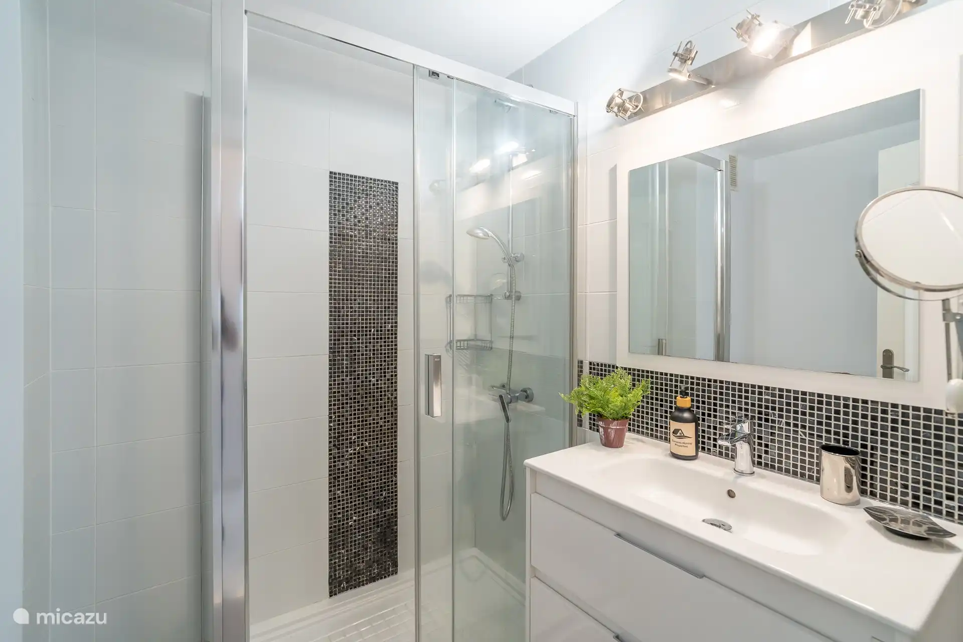 Cuarto de baño con ducha