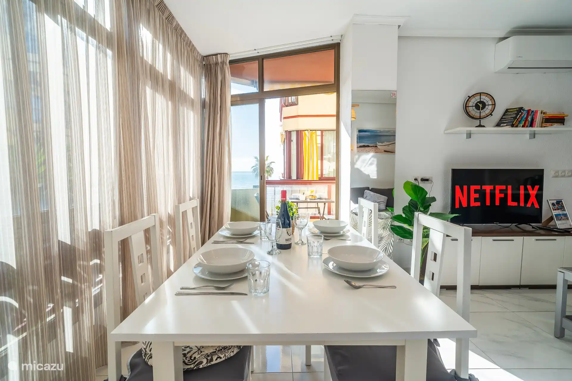 Comedor con hermosas vistas