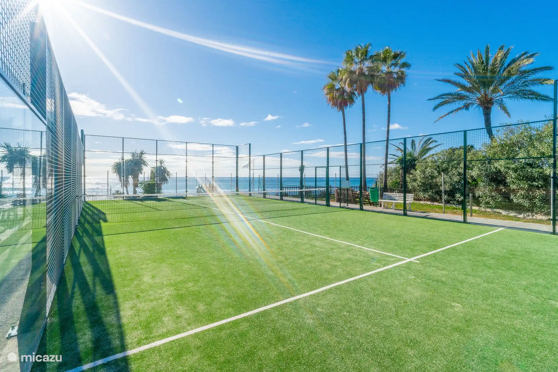 Pista de pádel para disfrutar