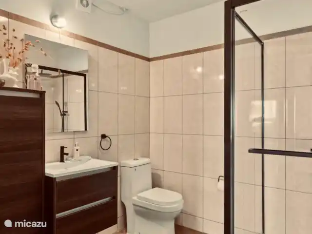 Appartement Lora Jan Thiel Curaçao | Curaçao, Banda Ariba (est), Jan Thiel - appartement Salle de bain Master