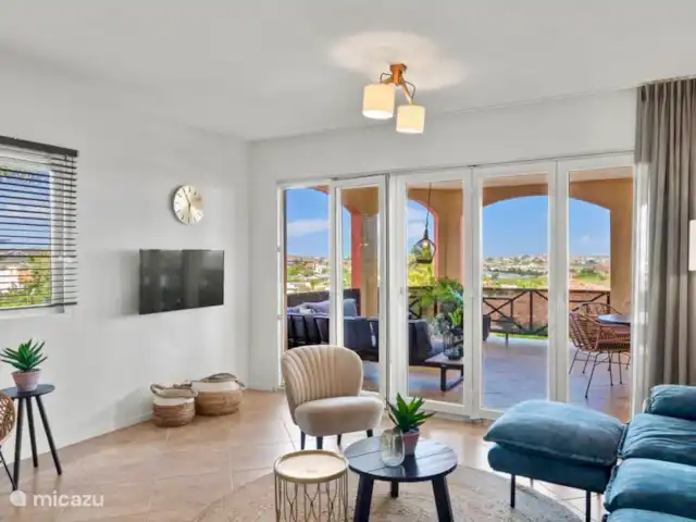 Appartement Lora Jan Thiel Curaçao | Curaçao, Banda Ariba (est), Jan Thiel - appartement Salon