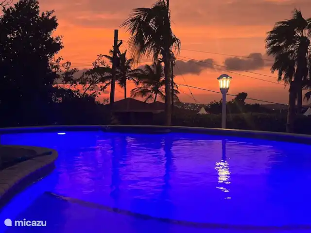 Appartement Lora Jan Thiel Curaçao | Curaçao, Banda Ariba (est), Jan Thiel - appartement Piscine avec coucher de soleil