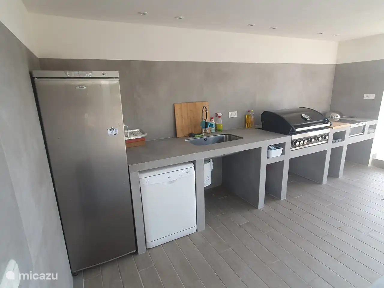 cocina al aire libre