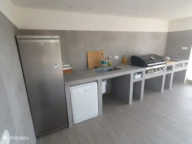 B&B El Paraiso Appartement CIELO | Espagne, Costa Blanca, Altea - appartement cuisine extérieure