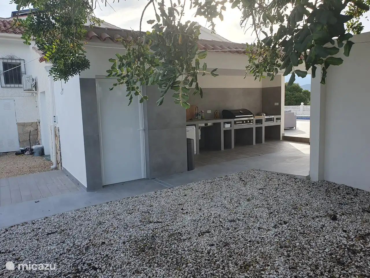 cocina al aire libre