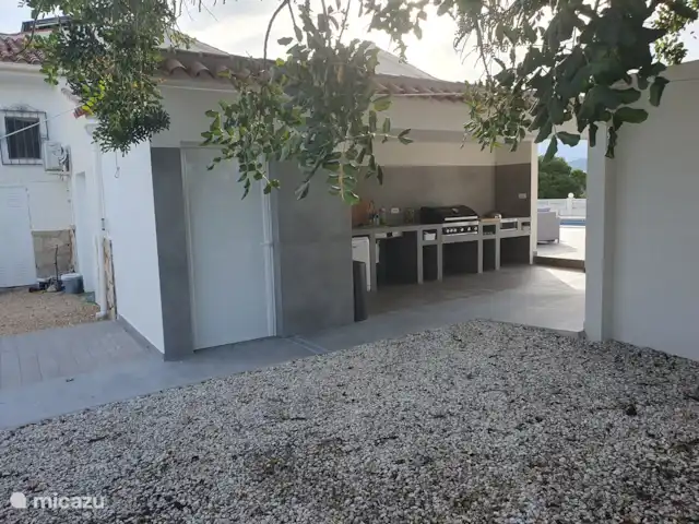 B&B El Paraiso Appartement CIELO | Espagne, Costa Blanca, Altea - appartement cuisine extérieure
