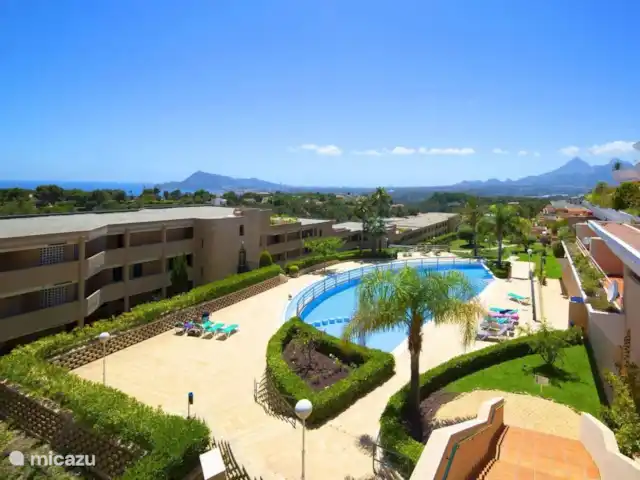Appartement Altea Nova | Espagne, Costa Blanca, Altea - appartement Vue de la piscine