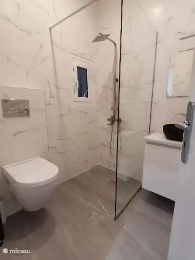 Nice modern bathroom with rain shower