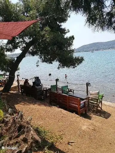 nice terrace along the boulevard